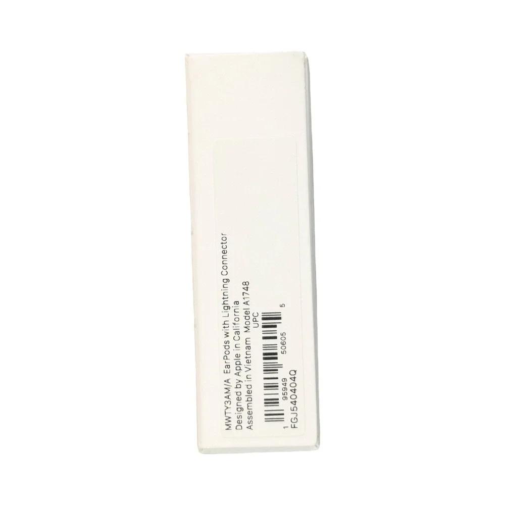 Qq5O Apple EarPods Lightning Connector In Ear Canal Model A1748 - Openbox